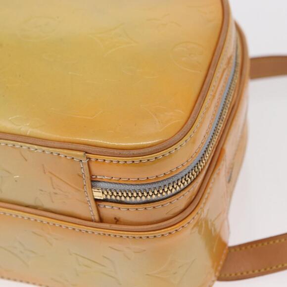 LOUIS VUITTON Monogram Vernis Marley Backpack Gris M91038 LV Auth 151778
